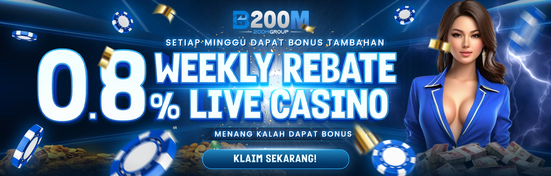 BONUS ROLLINGAN 0.8% (CASINO)