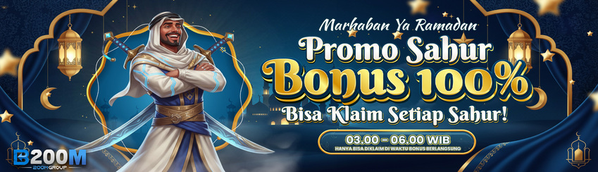 BONUS SAHUR 100%